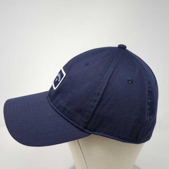 Callaway Est. 1982 Fitted Baseball Cap Blue XL Embroidered Vented Holes 6 Panel - Picture 3 of 10